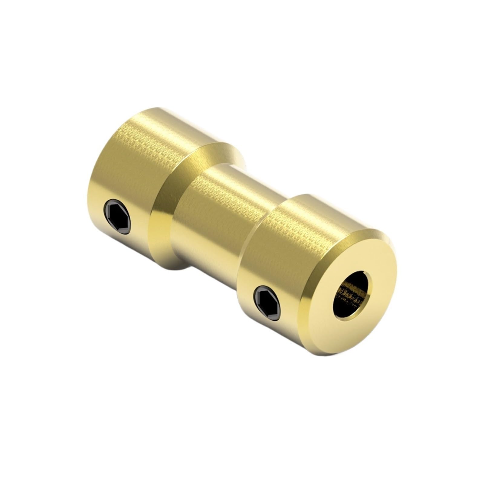 D9L20 2mm/2.3mm/3mm/3.17mm/4mm/5mm/6mm Brass Flexible Motor Shaft Coupling Coupler Motor Transmission Connector(4mm to 4mm)