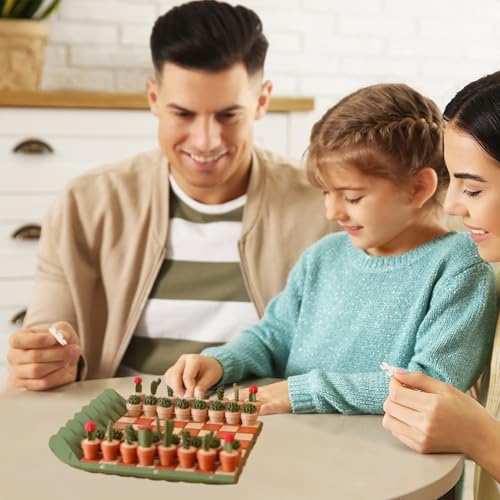Échiquier imprimé 3D cactus portable avec plateau enroulable - 3