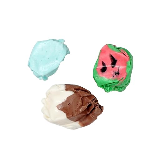 Miniatura 11 de Mezcla surtida de caramelos de agua salada, bolsa a granel de 1 libra, 10 sabores surtidos, dulces de caramelo envuelto individualmente