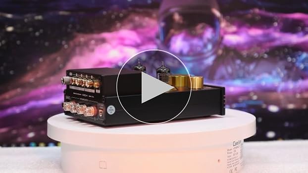HiFi Bluetooth 5.0 Vacuum Tube Amplifier W/VU Meter USB DAC - View #4
