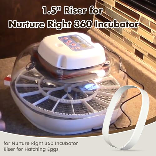 WFXSHparts 1.5" Riser for Nurture Right 360 Incubator - for Nurture Right 360 Incubator Riser for Hatching Eggs by WFXSHparts - Used condition - Image 2