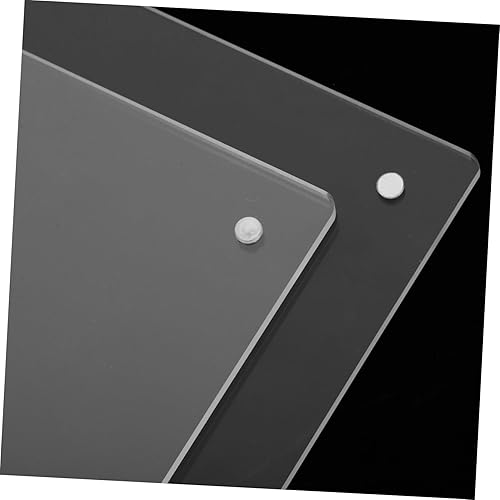 Miniatura 7 de Tablero de exhibición de acrílico transparente Soportes de acrílico para menú, soporte para letreros de menú, soportes de acrílico para letreros de