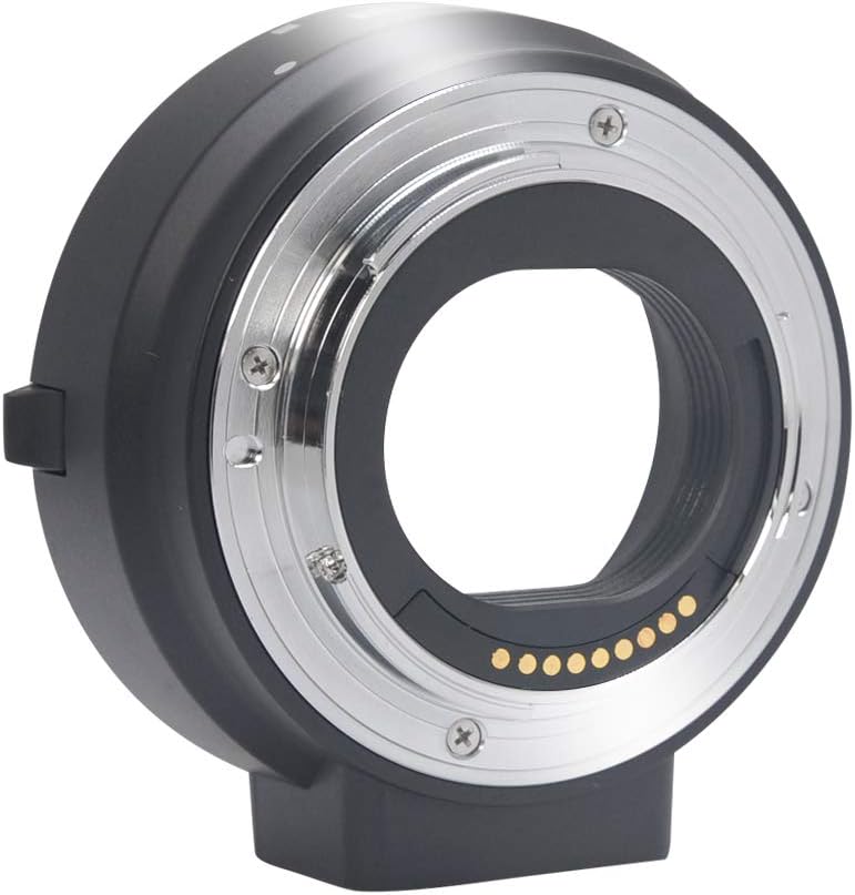 Mcoplus MK-C-AF4 Electronic Auto-Focus EOS M Mount Adapter for Canon EF/EF-S D/SLR Lens to Canon EOS M Cameras,Included EOS M100 M50 M6 M5 M3 M2 M1