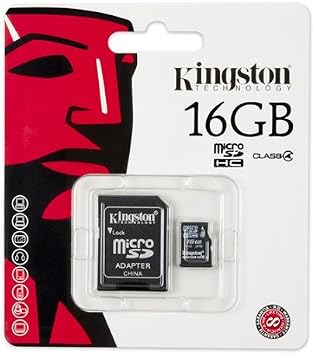 Kingston 4 GB microSDHC Class 4 Flash Memory Card SDC4/4GB