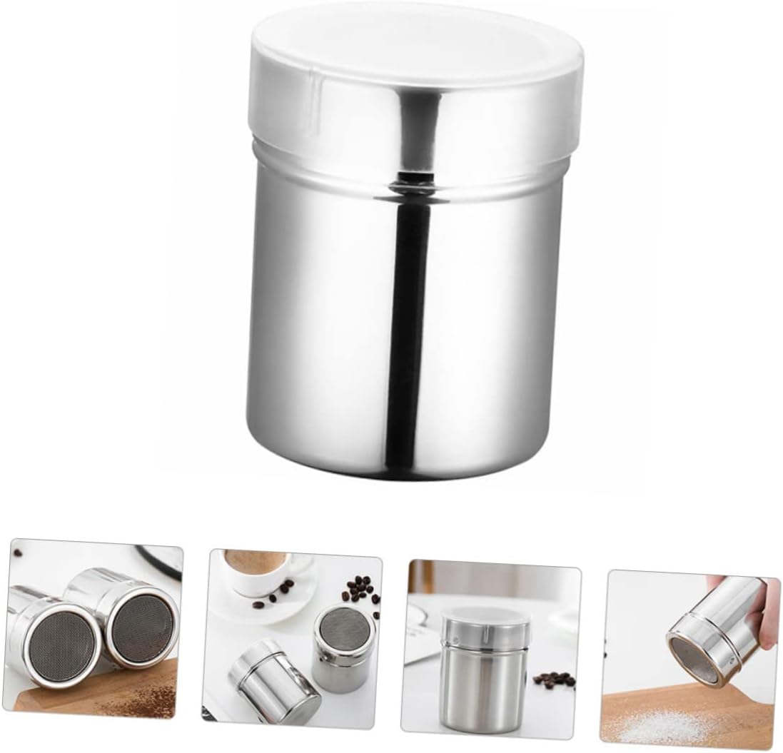 1pc Condiment Sprinkler Powder for Baking Easy to Clean Kitchen Sugar Shaker for Decorating Cakes Cupcakes and Storing Spices