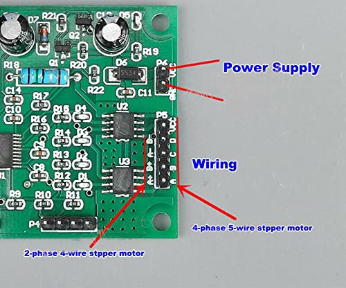 Módulo de acionamento de motor com 3 modos de funcionamento, acessórios multifuncionais DC5V-12V par