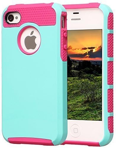 iPhone 4 Case, iPhone 4S Case, BAROX Fashion Cute Armor Case for iPhone 4 4S