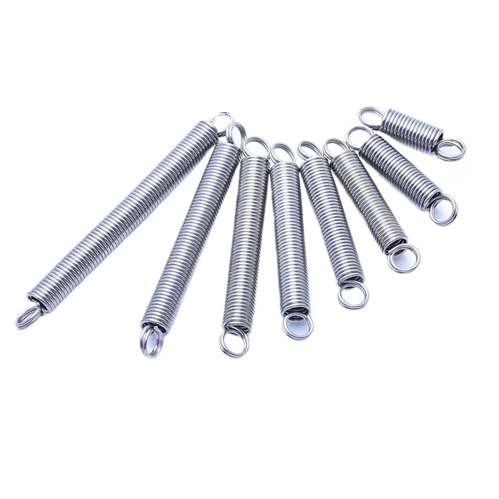 Stainless Steel Wire Dia 2.5mm Extension Spring Extending Tension Springs (1,2.5x18x280mm)
