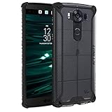 Poetic Affinity Series X-FORM TPU PC Bumper Case for LG V10 - Black / Clear