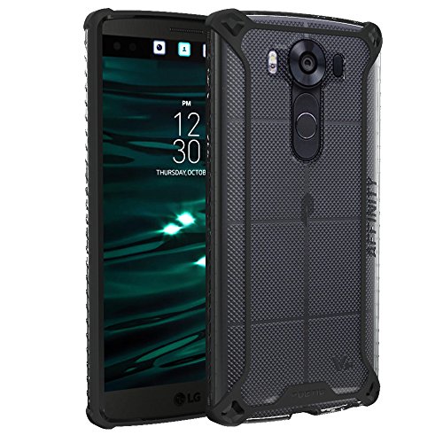 Poetic Poetic Affinity Series X-Form TPU PC Bumper Case for LG V10 - Black/Clear