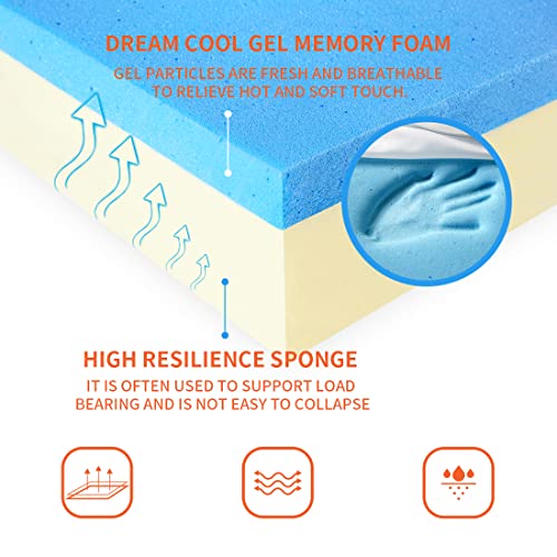 Luckyvo Large Dog Bed For Large Dogs, Orthopedic Dog Bed With Washable Removable Cover,Waterproof Dog Bed For Crate, Memory Foam Dog Bed/Crate Pet Bed（35X22X3,Grey） #TOP3