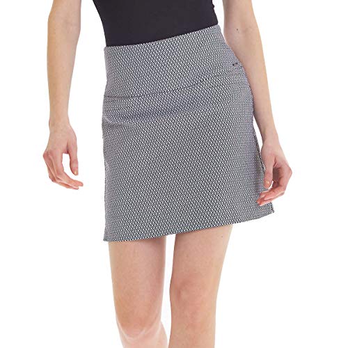 SC&CO Women's Comfortable Stretch Double Wraparound Skort, Variety (Geo, X-Large)