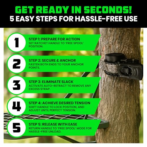 Image of Rhino USA x Realtree Retractable Ratchet Straps (2PK) 2 inchx 9' (1,209lb Break Strength)- Heavy Duty Auto Self Retracting Tie Down Straps for Truck, Cargo Trailer, Motorcycle, ATV, UTV- Realtree APX Camo