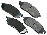 Akebono ACT888 Proact Ultra Premium Ceramic Disc Brake Pad kit