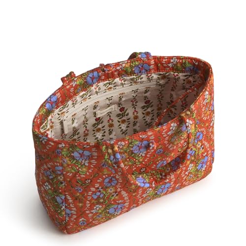 Image of Vera Bradley womens Premium Cotton Mini Hathaway Tote Bag