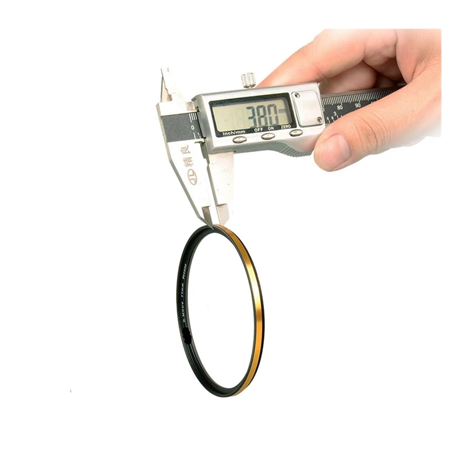 Filtro de Revestimiento Multicapa con Anillo Dorado anticaída G-MCUV for Lentes cámara(58mm)