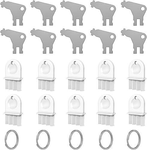 Miniatura 8 de Juego de llaves dispensadoras de toallas de papel y papel higiénico, llave universal compatible con Georgia Pacific y otras marcas (plateado-5