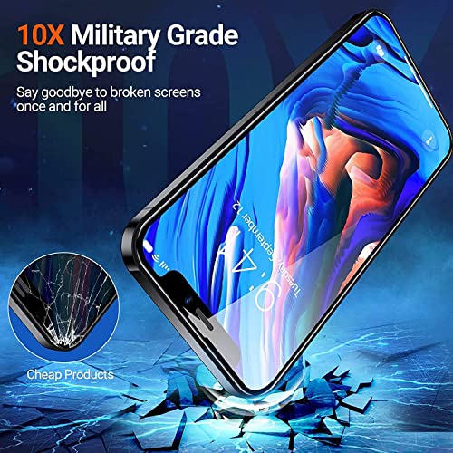 Image of DD SON (Black 11D Tempered Glass for Samsung, Redmi etc (Q- iPhone 12, iPhone 12 Pro)