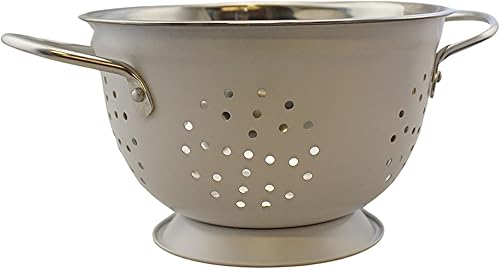 Miniatura 2 de Colador de cocina de acero inoxidable, un colador de pasta, cuenco de enjuague de frutas y verduras, y esencial de cocina multiusos en tamaño de 3