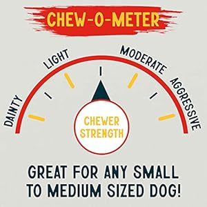 Canine Chews Small Rawhide Twists for Dogs – Pack of 100 5″ Beef Flavored Rawhide Sticks for Small Dogs & Puppies – Protein Dense Beef Flavored Rawhides for Dogs – Natural Dog Rawhide Sticks