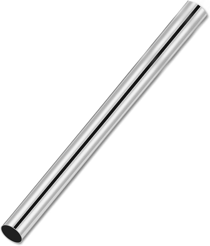 Tubo de escapamento reto Vigorighter em aço inoxidável T304, 3,5" x 30" – 1 unidade