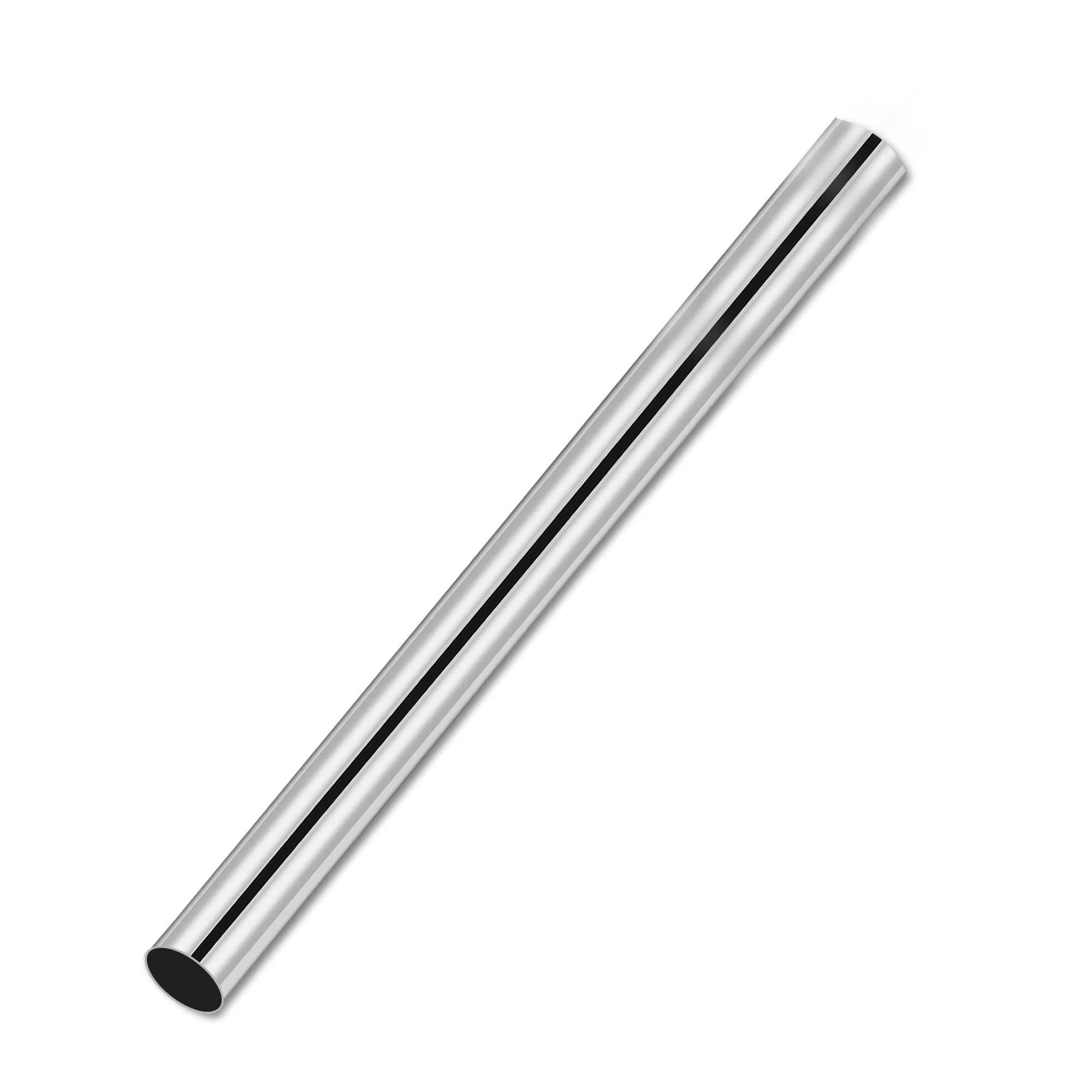 3.5 Inch Stainless Steel Exhaust Pipe 30 Inch Long, 3.5" OD x 30" Length T304 Straight Exhaust Tubing DIY Extension Pipe, Automotive Universal Fit, 1 Pack