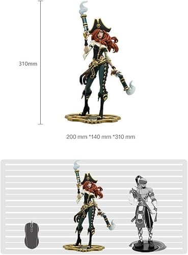 Miniatura 6 de Para figuras de juego de League Of Legends, escultura de la serie LOL The Bounty HunterMiss Fortune, modelos de resina exquisitos y geniales,
