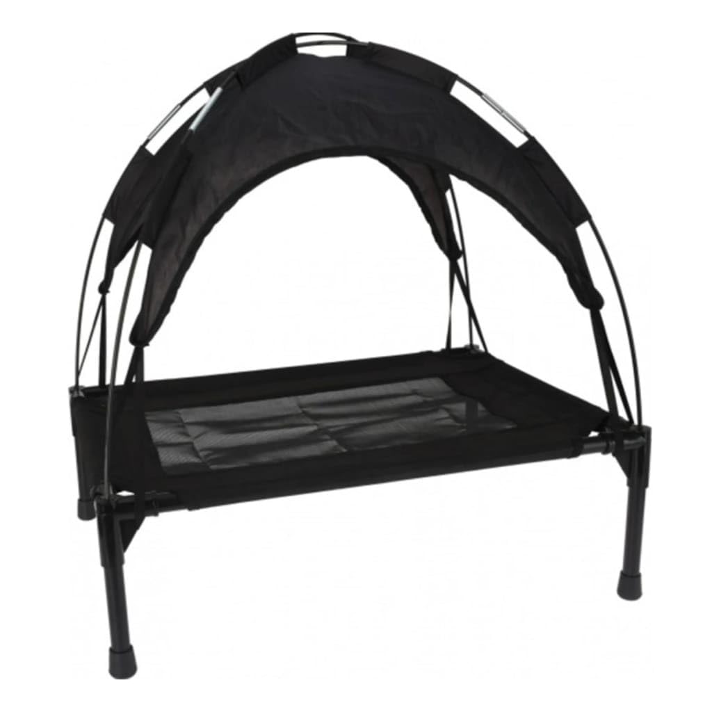 Cat Bed Premium Elevated Pet Dog Animal Black Indoor/Outdoor Canopy Tent