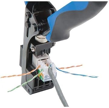 Platinum Tools 13501C Xpress Jack Termination Tool for Wall Plates and Patch Panels