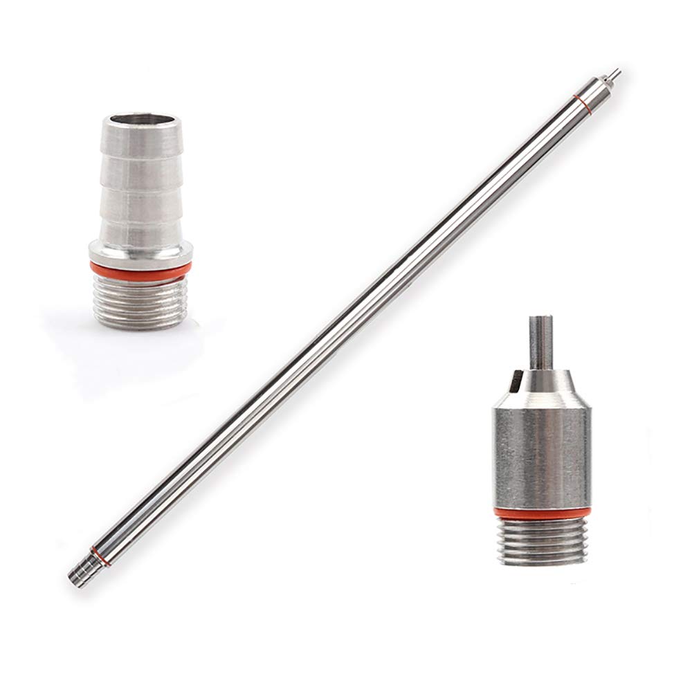 TopHomer Beer Bottle Filler Stainless Steel Craft Beer Bottler Spring-Loaded Tip Bottle Filler 35cm Long Easy to Use for Beer, Wine, and Cider Bottling