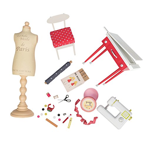 Our Generation Dolls It Seams Perfect Pretend Dressmaking Set for 18