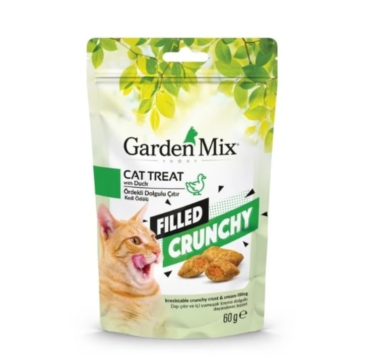 Garden Mix Ördekli Içi Dolgulu Kedi Ödülü 60Gr