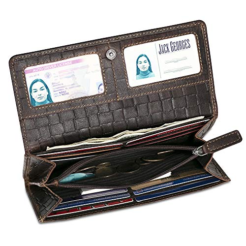 Voyager Woven Clutch Wallet #WF7263