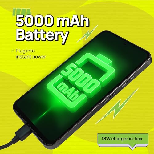 Image of HMD Vibe 5G | Android 15 | 50 MP Dual Rear AI Camera | Rear Notification LED | 510K+ AnTuTu Score | 1 Year Replacement Guarantee | 18W Fast Charger in-Box | Purple