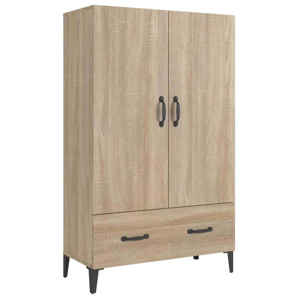 Hothingwell Credenza Komoda 70 x 31 x 115 cm, 2 ante 1 cassetto