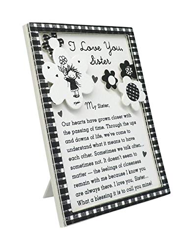 Imán decorativo rectangular para hermana 4.9 x 3.6 in miniatura 4