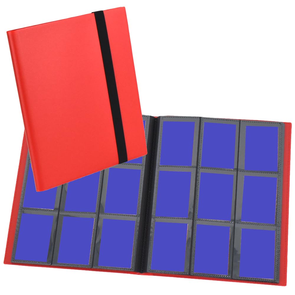 Amazon.co.jp: トレカ収納バインダー カードファイル 両面