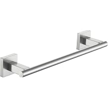 Suyar Bathroom Towel Holder Brushed Nickel, Hand Towel Bar for Wall | SUS304 Stainless Steel, Screw Mount, 13.78 Inches