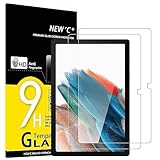 Set di 2 vetro temperato Samsung Galaxy Tab A8 10,5 Pollici (2021). Durezza molto elevata: resistente ai graffi fino a 9H (più duro di un coltello). Alta risposta e alta trasparenza.