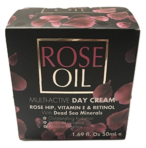 RUINI SPA Cosmetics Rose Oil Multi-Active Day Cream, 1.69 fl. oz.