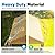 Quictent 10x20 ft Heavy Duty Carport Car Canopy Garage Outdoor Boat Shelter Party Tent with Sidewalls and Rollable Windows -Beige