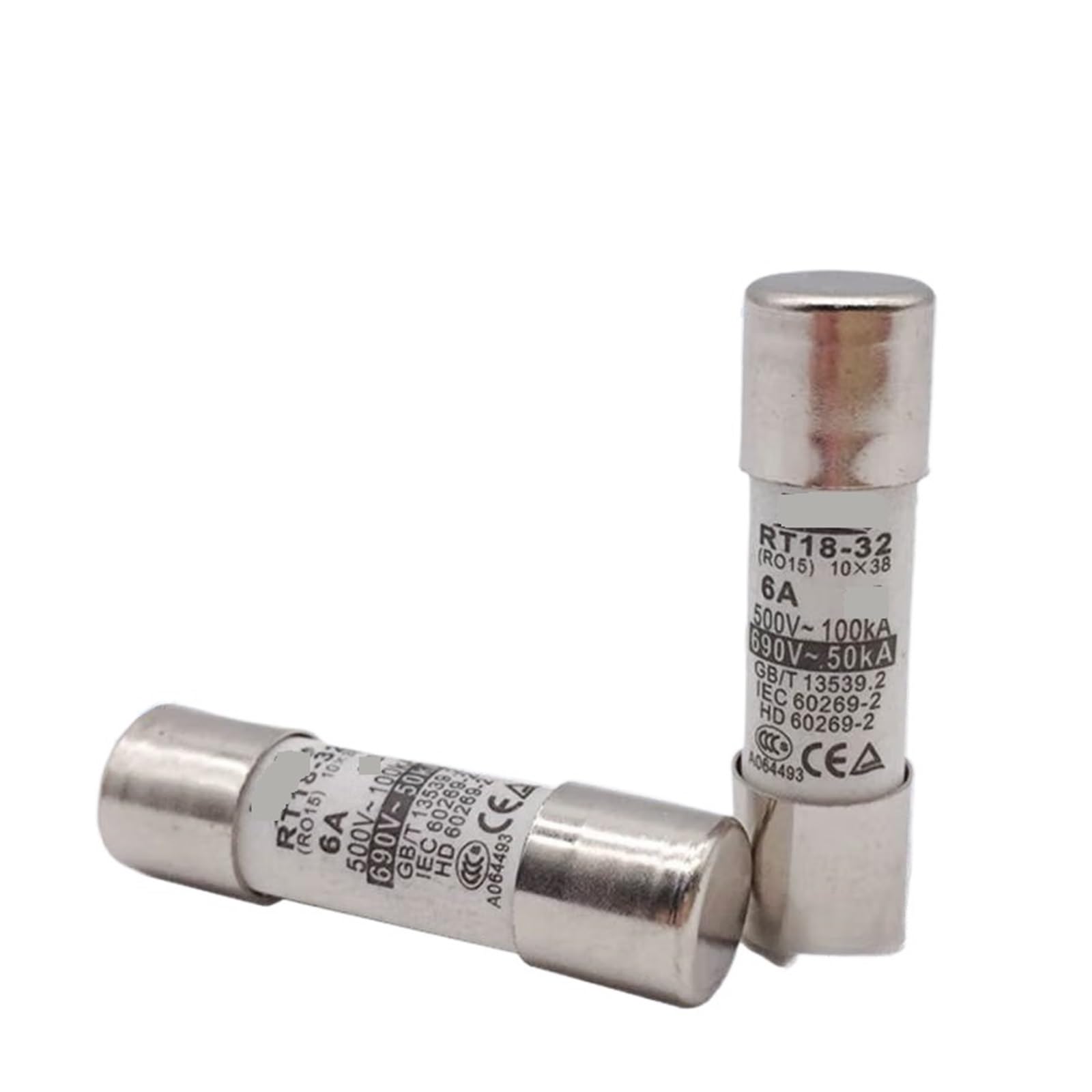 Fusible industrial 10x38 mm para proteger motores y tableros de 2A a 10A