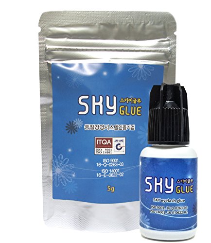 Eyelash Extensions Max Bond Glue / Adhesive Fast Strong Black/ SKY D Type