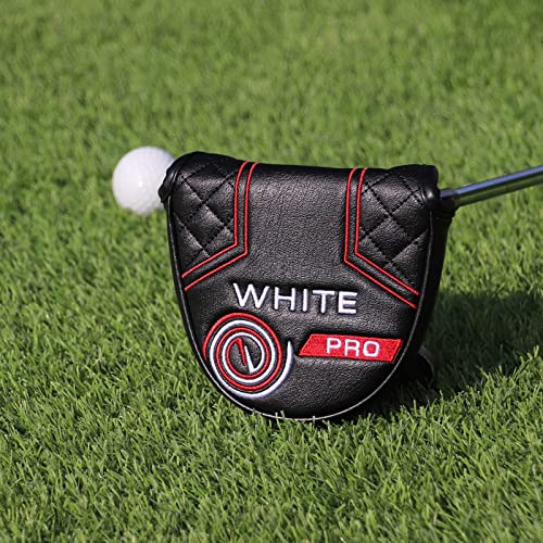 Mytag Golf Club Head Covers Mallet Putter Headcovers For Odyssey White Hot Pro Heel-Shaft (Strong Magnetic) #TOP1