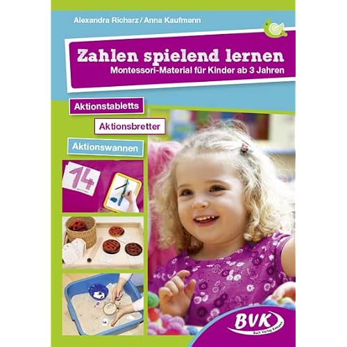 Zahlen spielend lernen: Montessori-Material für Kinder ab 3 Jahren