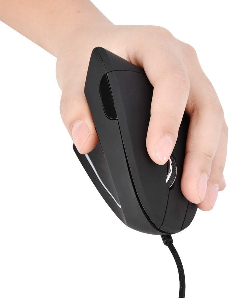 Left Handed Using A Computer Mouse Amazon.com: Ergonomic Vertical USB Wired Mouse, Left Handed Optical ...
