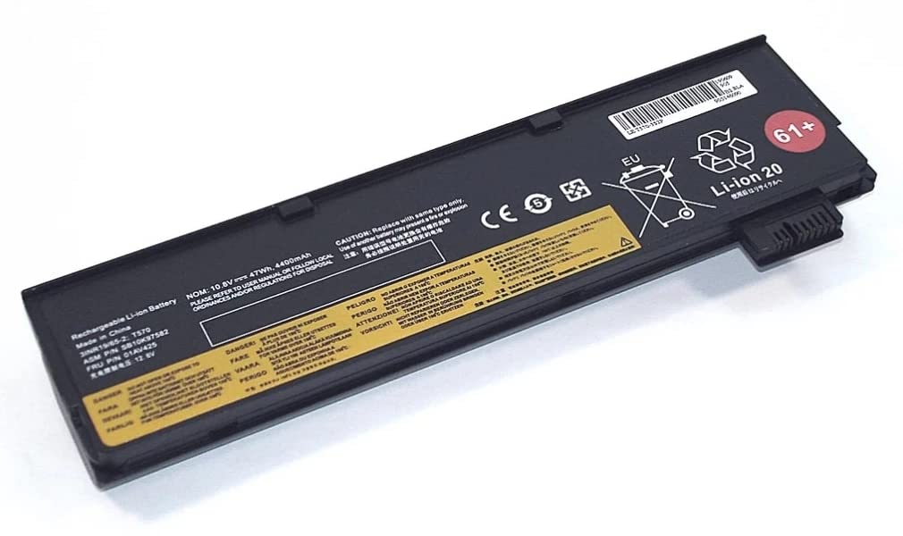 TravisLappy Laptop Battery for Lenovo ThinkPad T470 61+ 01AV425 SB10K97582 4X50M08812 P51S, P52S, T470, T480, T570, T580, TP25 (B09X1QX9H3) Amazon Price History, Amazon Price Tracker