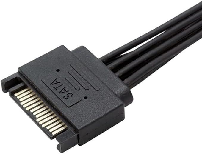 Cable de Extensión de Alimentación SATA de 15 Pines 32cm miniatura 6
