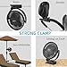 OPOLAR 10000mAh Portable Rechargeable Clip on Fan, Last 24 hrs, 8