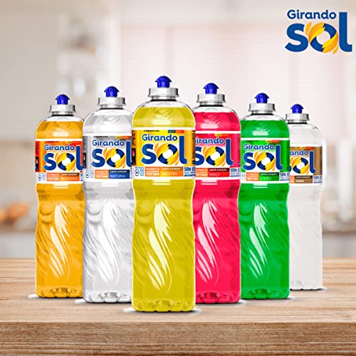 Girando Sol Detergente Lava-Louças Coco 500Ml